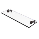 Glass Vanity Shelf with Beveled Edges