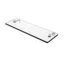 Glass Vanity Shelf with Beveled Edges