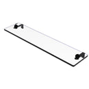 Glass Vanity Shelf with Beveled Edges