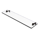 Glass Vanity Shelf with Beveled Edges