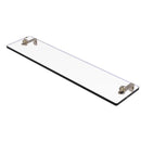 Glass Vanity Shelf with Beveled Edges