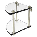 脡tag猫re de coin en verre  deux niveaux