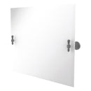 Frameless Landscape Rectangular Tilt Mirror with Beveled Edge