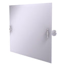 Frameless Landscape Rectangular Tilt Mirror with Beveled Edge