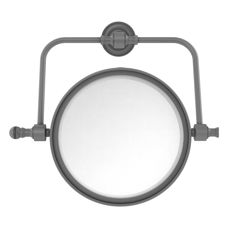Miroir de maquillage mural pivotant de 8 pouces (20