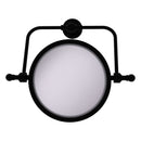 Retro Dot Collection Wall Mounted Swivel Make-Up Mirror 8 Inch Diameter