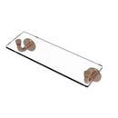 Remi Collection Glass Vanity Shelf  with Beveled Edges
