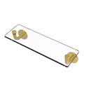 Remi Collection Glass Vanity Shelf  with Beveled Edges