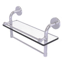 Remi Collection Gallery Glass Shelf with Towel Bar