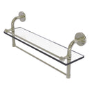 Remi Collection Gallery Glass Shelf with Towel Bar