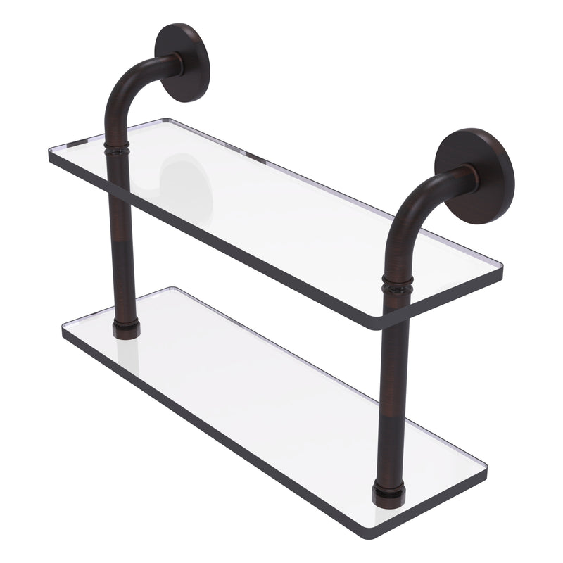 Remi Collection Two Tiered Glass Shelf