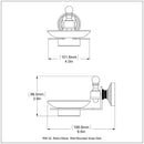 Retro-Wave Collection Wall Mounted Soap Dish