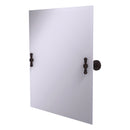 Miroir inclinable rectangulaire sans cadre avec bord biseaut茅