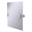 Miroir inclinable rectangulaire sans cadre avec bord biseaut茅