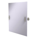 Miroir inclinable rectangulaire sans cadre avec bord biseaut茅