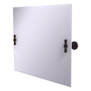 Miroir inclinable rectangulaire horizontal sans cadre avec bord biseaut茅
