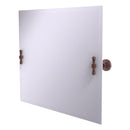 Miroir inclinable rectangulaire horizontal sans cadre avec bord biseaut茅