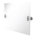 Miroir inclinable rectangulaire horizontal sans cadre avec bord biseaut茅