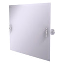 Miroir inclinable rectangulaire horizontal sans cadre avec bord biseaut茅