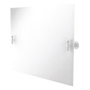 Miroir inclinable rectangulaire horizontal sans cadre avec bord biseaut茅