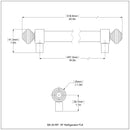 18 Inch Refrigerator Pull