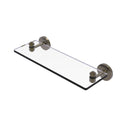 South Beach Collection Glass Vanity Shelf with Beveled Edges