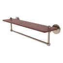 South Beach Collection Solid IPE Ironwood Shelf with Integrated Towel Bar