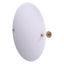 Miroir inclinable rond sans cadre avec bord biseaut茅 de collection Sag Harbor