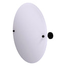 Miroir inclinable rond sans cadre avec bord biseaut茅 de collection Sag Harbor