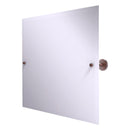Miroir inclinable rectangulaire horizontal sans cadre avec bord biseaut茅 de collection Sag Harbor