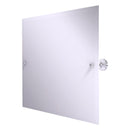 Miroir inclinable rectangulaire horizontal sans cadre avec bord biseaut茅 de collection Sag Harbor