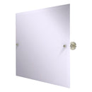 Miroir inclinable rectangulaire horizontal sans cadre avec bord biseaut茅 de collection Sag Harbor