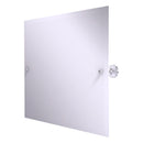 Miroir inclinable rectangulaire horizontal sans cadre avec bord biseaut茅 de collection Sag Harbor