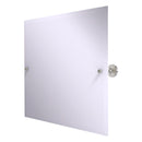 Miroir inclinable rectangulaire horizontal sans cadre avec bord biseaut茅 de collection Sag Harbor