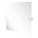 Miroir inclinable rectangulaire horizontal sans cadre avec bord biseaut茅 de collection Sag Harbor