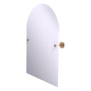 Miroir arqu茅 inclinable sans cadre avec bord biseaut茅 de collection Sag Harbor