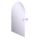 Miroir arqu茅 inclinable sans cadre avec bord biseaut茅 de collection Sag Harbor