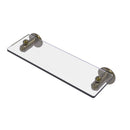 Soho Collection Glass Vanity Shelf with Beveled Edges