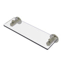 Soho Collection Glass Vanity Shelf with Beveled Edges