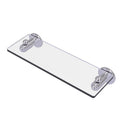 Soho Collection Glass Vanity Shelf with Beveled Edges