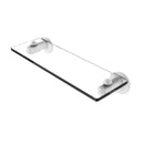 Soho Collection Glass Vanity Shelf with Beveled Edges