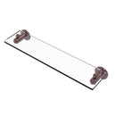 Soho Collection Glass Vanity Shelf with Beveled Edges