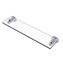 Soho Collection Glass Vanity Shelf with Beveled Edges