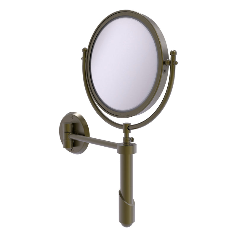 Soho Collection Wall Mounted Make-Up Mirror 8 Inch Diameter