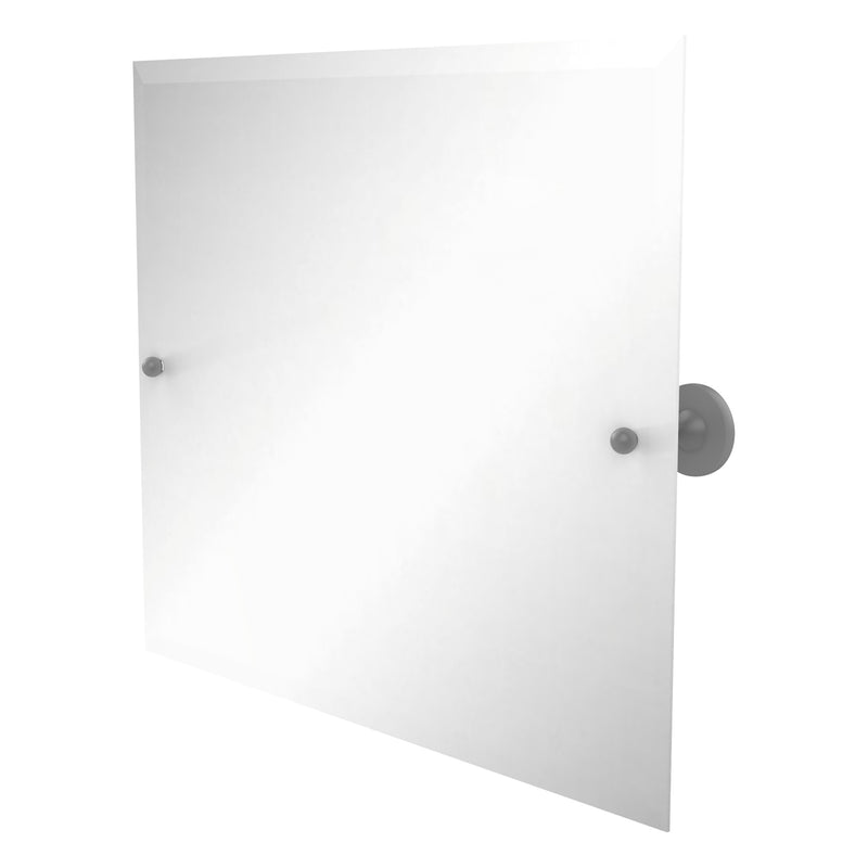 Miroir inclinable rectangulaire horizontal sans cadre avec bord biseaut茅 de collection Shadwell