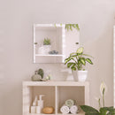 Frameless Landscape Rectangular Tilt Mirror with Beveled Edge