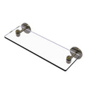 Tango Collection Glass Vanity Shelf with Beveled Edges