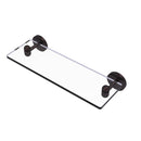 Tango Collection Glass Vanity Shelf with Beveled Edges