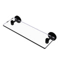 Tango Collection Glass Vanity Shelf with Beveled Edges