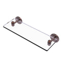 Tango Collection Glass Vanity Shelf with Beveled Edges